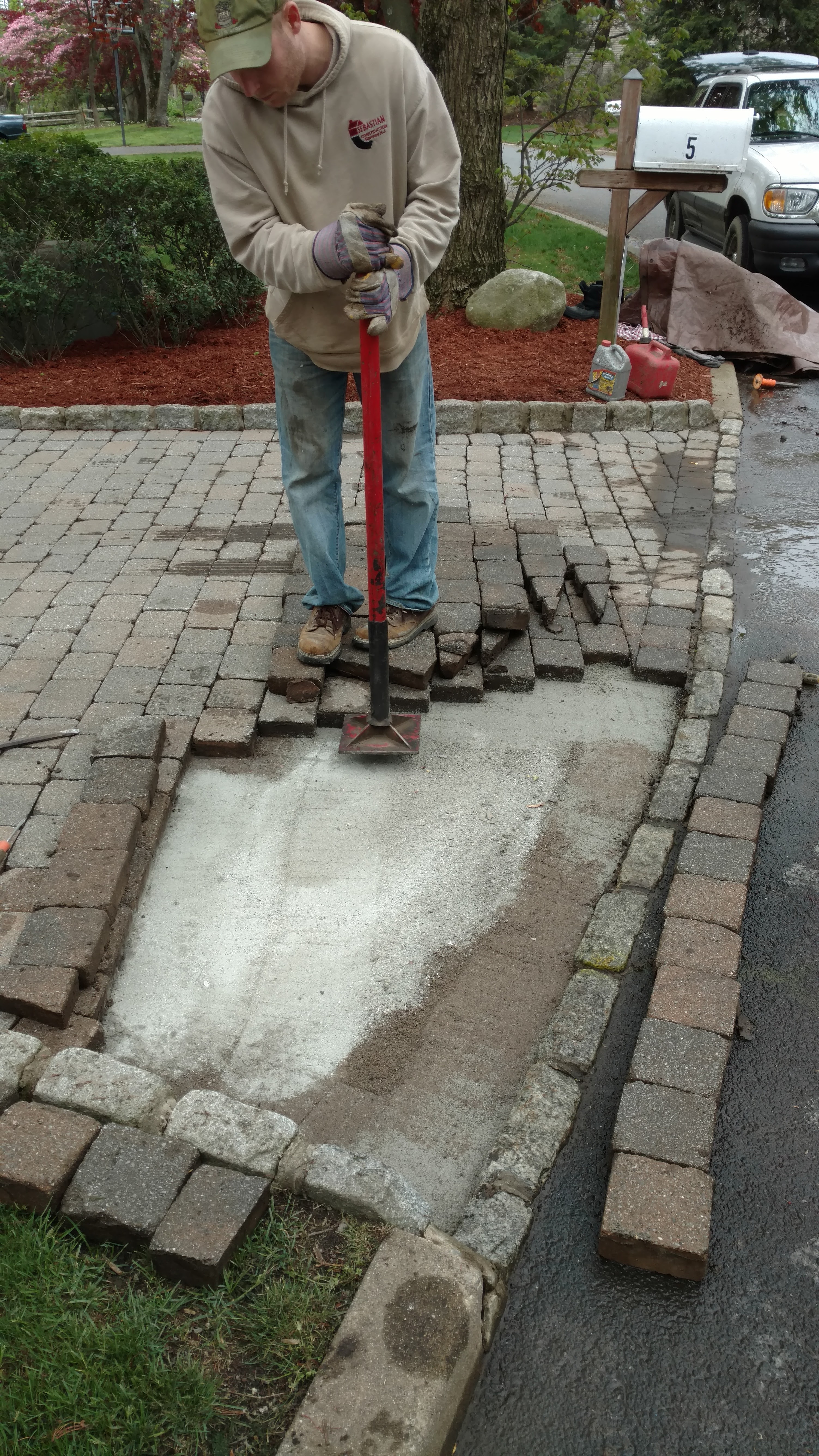 Brick Pavers project 7