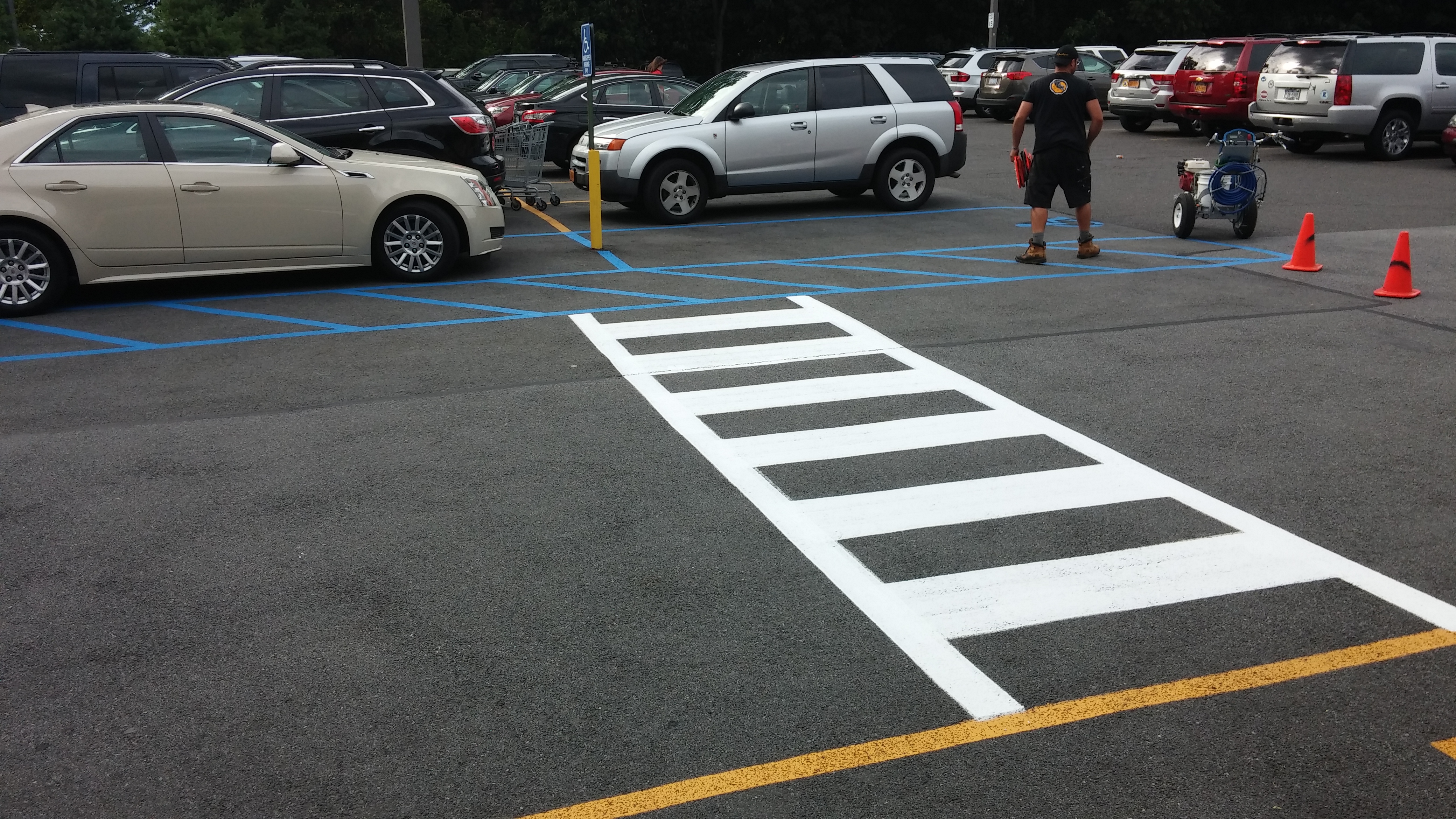 SealPro Line Striping project 41