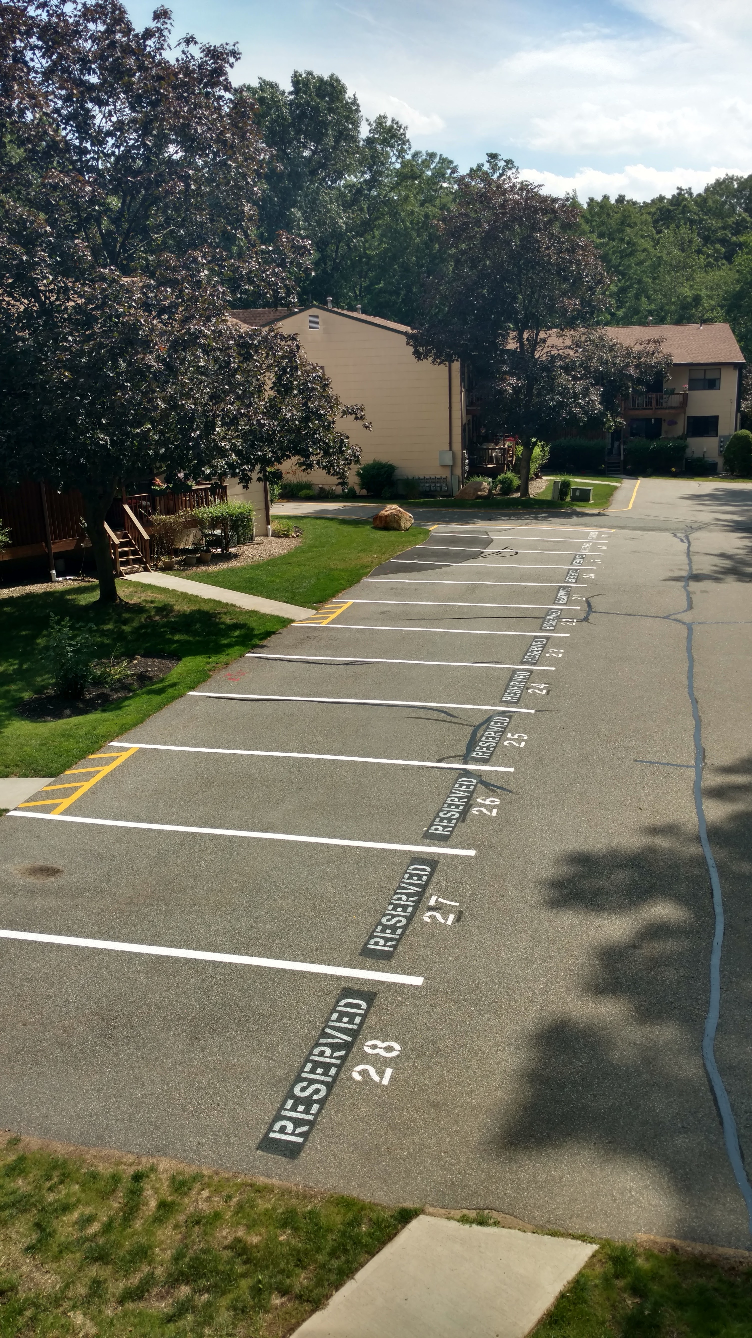 SealPro Line Striping project 55